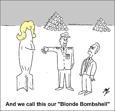 blonde bombshell - April 25, 2013pun